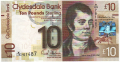 Clydesdale Bank Plc 1 And 5 And 10 Pounds From 1982 10 Pounds, 25. 1.2009